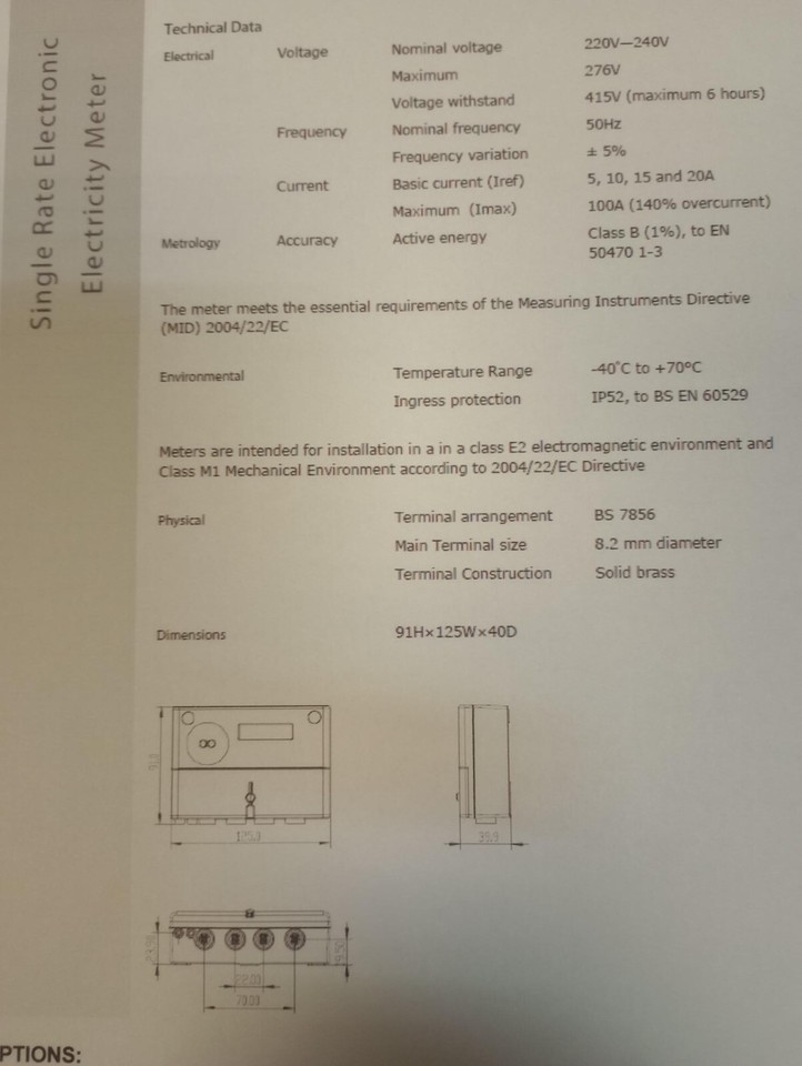 Eca2 Router ECA2 EMLITE SINGLE PHASE ELECTRIC METER IMPORT & IMPORT/EXPORT APPROVAL ...