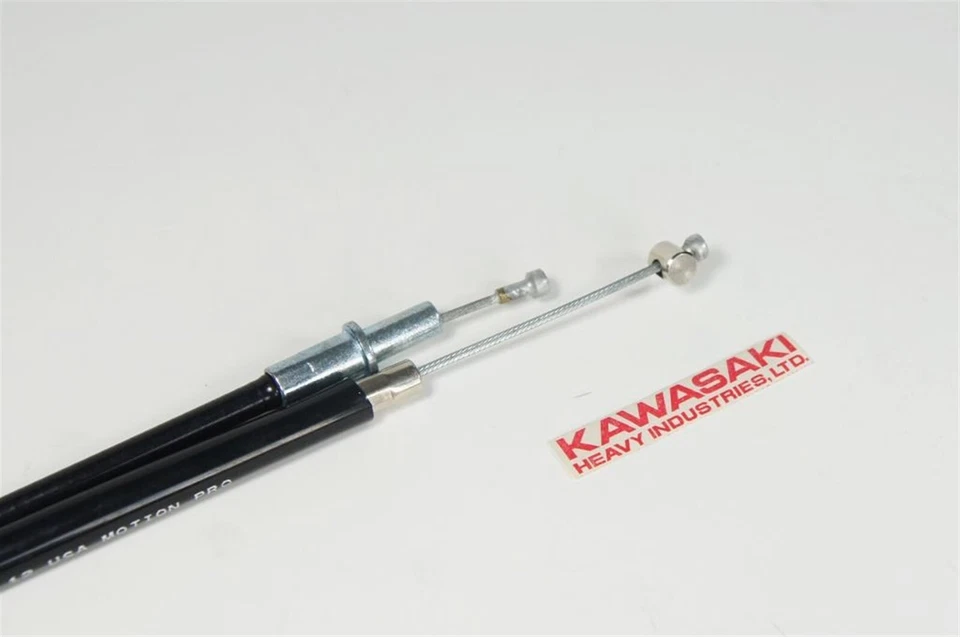 Cabo de embreagem MOTION PRO qualidade Kawasaki kz400 kz440 s c fabricante de equipamento original vinil preto 03-0005 - Imagem 2 de 2