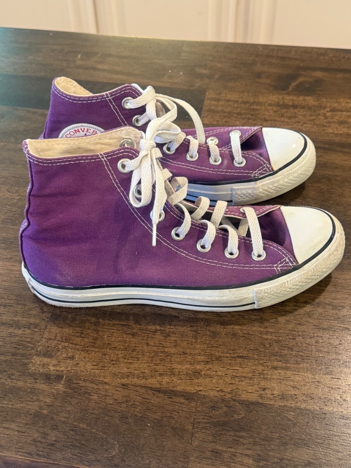 Converse Chuck Taylor All Star High Top Electric Purple Womens