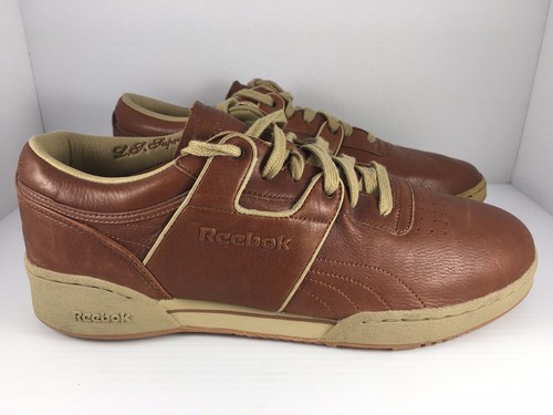 tan reebok classics