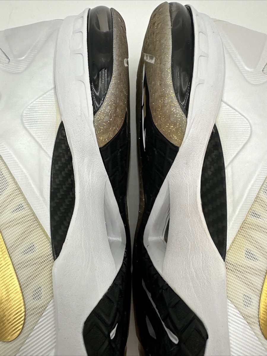 Nike LeBron 9 P.S. Elite Home 2012 Style# 516958-100 Size 11.5 Lebron 9 P.S. Elite Home 2012 516958 100 White/Metallic Gold  main image 4