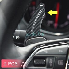 For Audi A3 A4 A5 A6 A7 A8 Steering Wheel Paddle Shift Extend Carbon Fiber Look