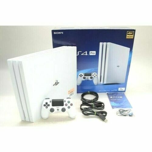 Playstation 4 Pro Branco - Ps4 Pro Branco 1tb Completo Nf