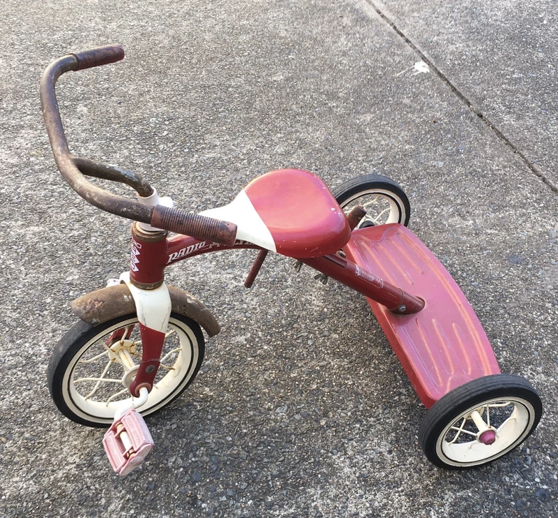 vintage radio flyer bike