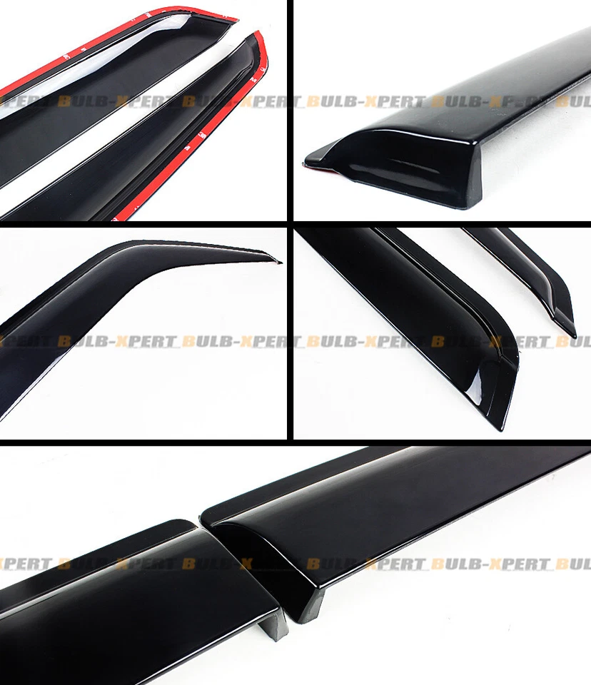 PARA NISSAN JUKE 2011-17 PREMIUM VENTANA TINTADA HUMO VISERA CLIMA JUEGO PROTECTOR LLUVIA Foto 3 de 4