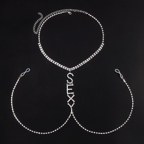 Fashion Gold Adult Body Chain Silver Jewelry Sexy Body Chain Jewelry Women - Picture 3 of 3