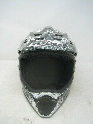 nitro racing extreme helmet evolution series amx-623 size M youth atv  motocross | eBay