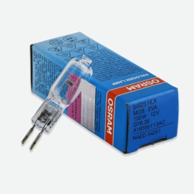 OSRAM 64623 12V100W Bulb Long Life 2000H Microscope Lamp NAED 54251
