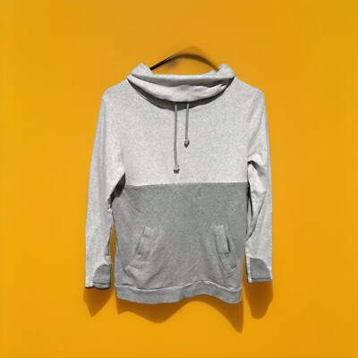 Nursing Queen Sweatshirt Pullover - COLORBLOCK LIGHT GRAY