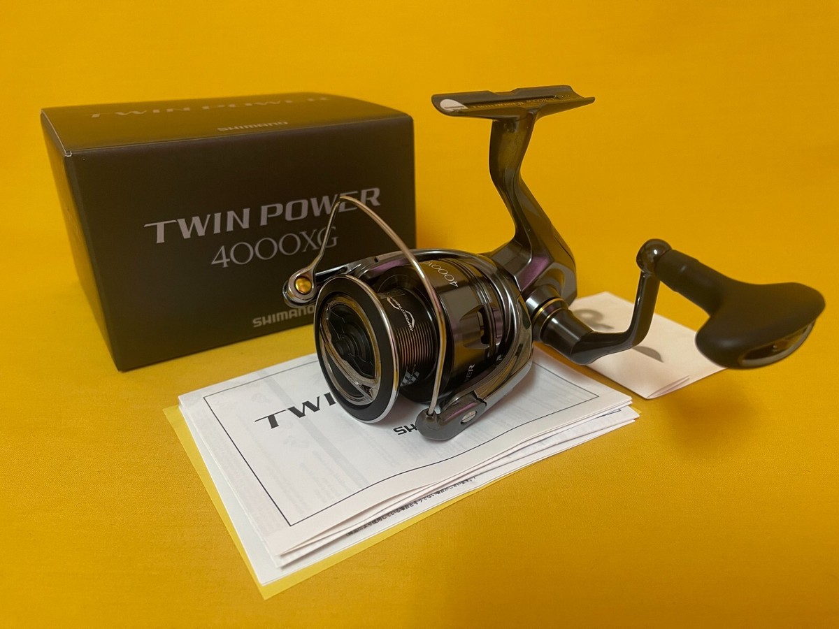 NEW SHIMANO 24 TWIN POWER 4000 XG SPINNING REEL *1-3 DAYS NEW SHIMANO 24 TWIN POWER 4000 XG SPINNING REEL *1-3 DAYS