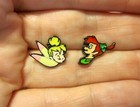 Peter Pan & Tinkerbell Earrings~Hypoallergenic A — photo 1