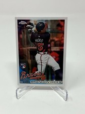 2010 Topps Chrome Baseball Brandon Hicks Rookie RC #197