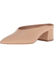 Vince Ralston Leather Mules Nude for 