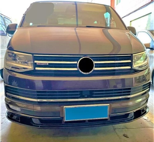 VW Transporter T6 T6.1 Carbon Fibre Front Lip Splitter Spoiler Body Kit 2015+ - Picture 8 of 11