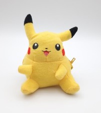 Pokemon Tomy Pikachu cambio a pokeball reversible cremallera peluche juguete 3" mini