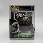 RASHID SHAHEED SIGNED/AUTO'D SEATTLE SEAHAWKS MASCOT BLITZ FUNKO POP #315 - BAS