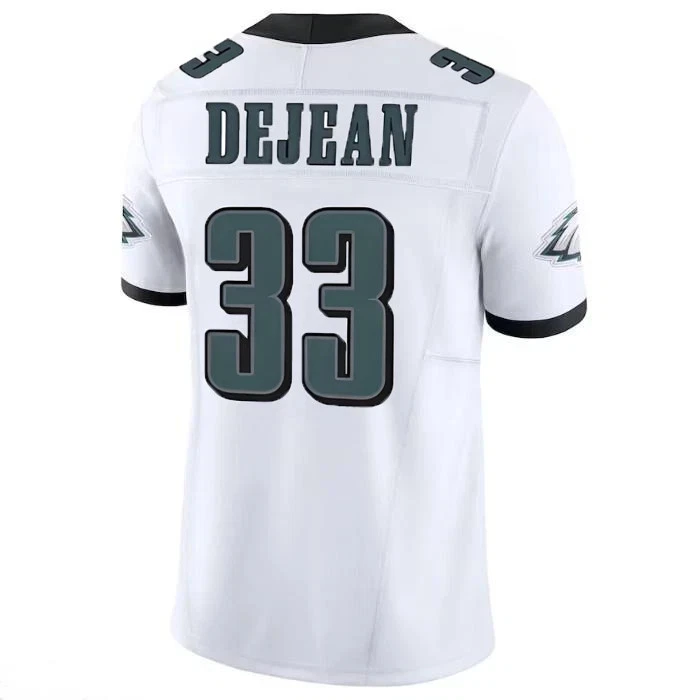 NWT Men's/Youth Eagles #33 Cooper DeJean White Jersey