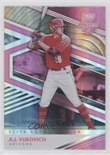 2020 Panini Elite Extra Edition Pink AJ Vukovich #126 0jo2