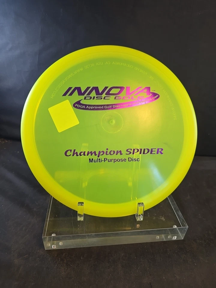 NEW Innova Champion Spider PFN Dayglow Yellow Purple Foil 177g Rare - Image 2 of 4