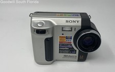 Sony Mavica MVC-FD87 1.3MP Digital Camera - Black & Metallic