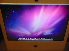 White Apple Imac 20" A1174 256GB Hard Disk 1GB DDR2