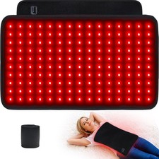 Red Light Therapy for Body Large 19.8 x 12 Infrared Heating Pad Wrap for Back...