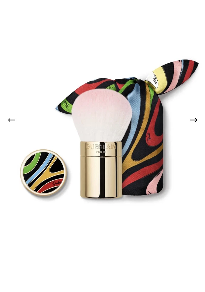 Guerlain x PUCCI Meteorites Marmo Swirl Powder Brush and Pouch - Bild 4 von 4