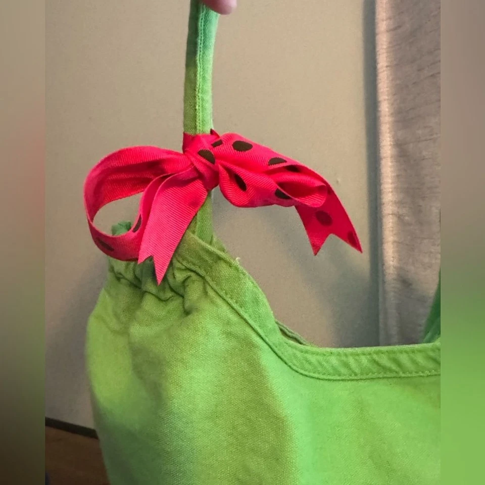 Bolso de Mano Mud Pie Verde Mariposa Interior Lunares Foto 4 de 4