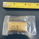 Vintage New Barbie Doll Gold Purse Bag Clutch With Handle Never Opened