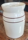 Miali Pottery Calif Vintage 1-Gallon Crock with lid and spigot. Mint org. Cond — photo 8