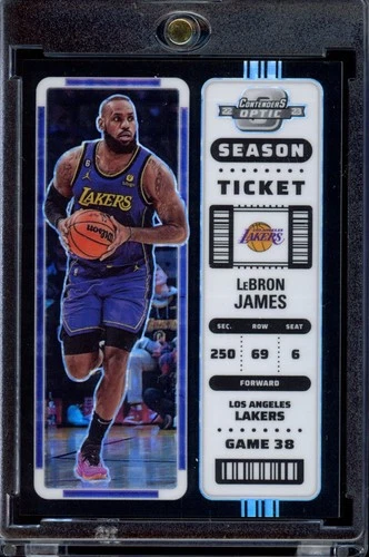 2022-23 Panini Contenders Optic #88 LeBron James Black Pandora