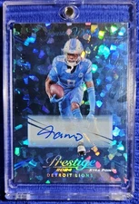 2024 Prestige Jameson Williams Auto #'d  2/10 Xtra Points Premium Platinum SP!!