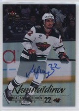 2024-25 Upper Deck Fleer Ultra Rookies Rainbow Foil Marat Khusnutdinov Auto 16vz