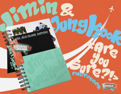 BTS Jimin x Jung Kook Are You Sure?! PHOTOBOOK New & Factory