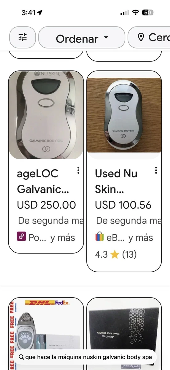 Nu Skin Galvanic Spa for sale | eBay