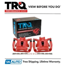 TRQ Performance Rear Brake Caliper Set Fits 2012-2018 Ford F-150