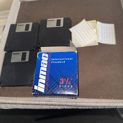 INMAC 22095 DS/HD Format 3,5 Zoll Disketten 10er Pack 