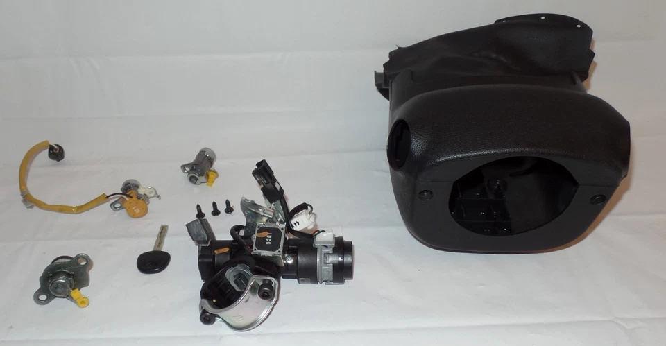 Hyundai Accent 2012-2017 transmisión manual Interruptor de encendido cerradura de puerta con llave y cubierta Foto 3 de 4