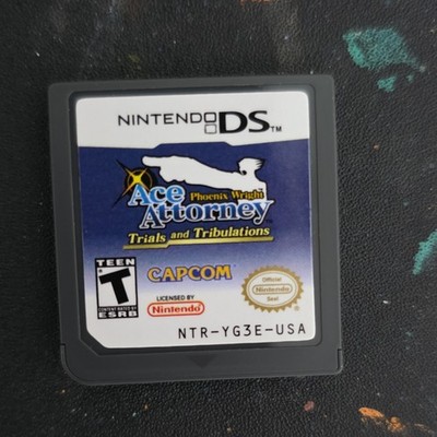 Capcom Ace Attorney: Trials and Tribulations - Nintendo DS, T, NTSC-U/C