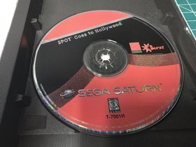 Spot Goes to Hollywood (Sega Saturn, 1996) - Tested/Working - w/Reg Card - RARE!