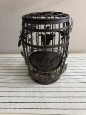 Metal Rustic Wine Barrel Cork Cage Cork Holders for Cork Collectors Home Decor