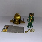 Vintage GI Joe ARAH Serpentor w/ Air Chariot 1986 Hasbro - Complete w/File Card