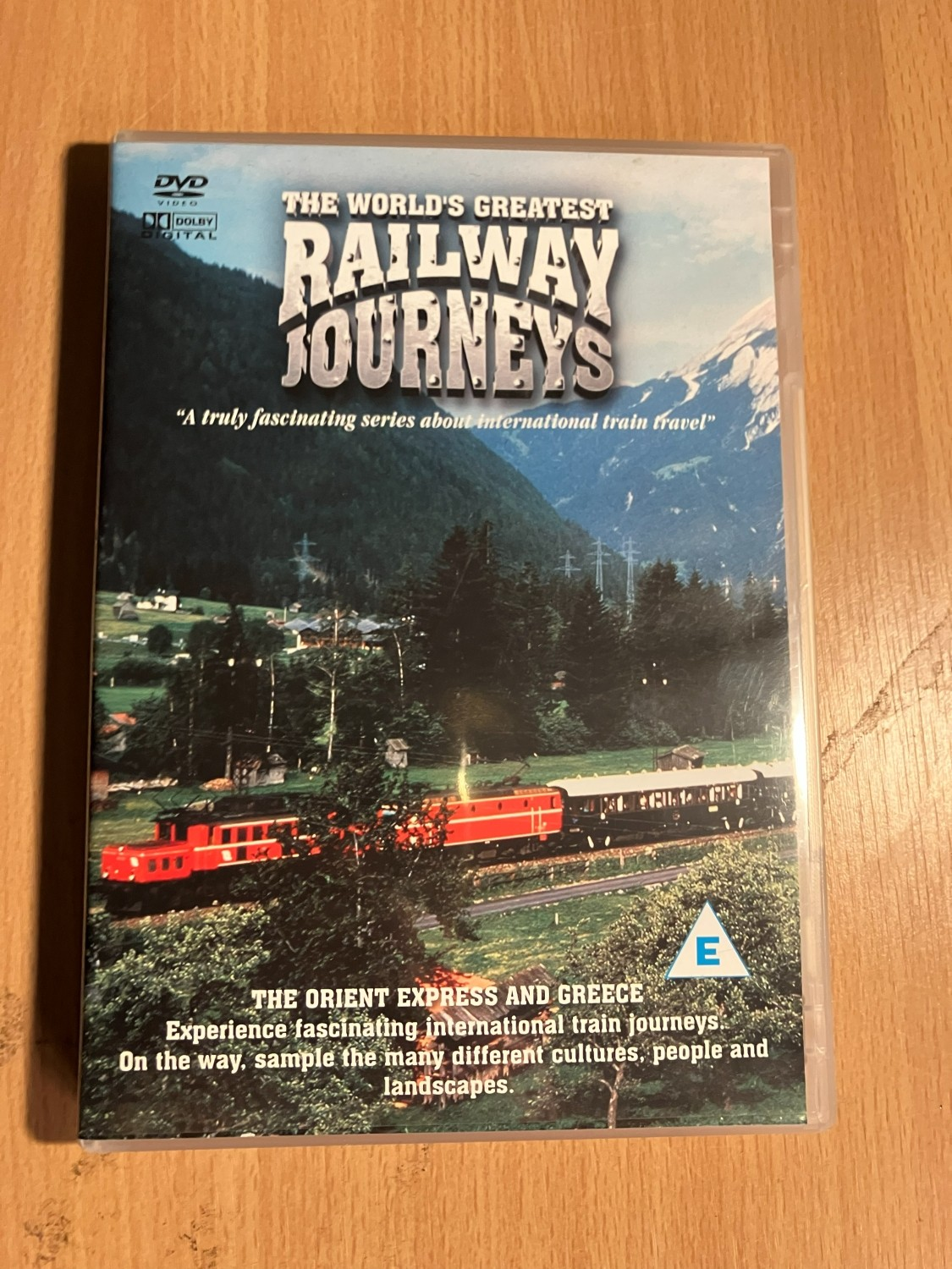 RAILWAY JOURNEYS THE ORIENT EXPRESS & GREECE DVD FREE SHIPPING
