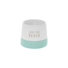 Pavilion 4oz Beach Soy Wax Mini Candle – Oceanfront Summer Home Desk Decor