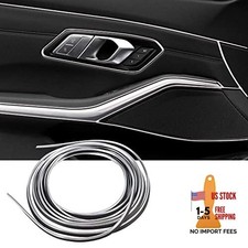 Car Interior Moulding Strip Car Decorative Filler Car Trim Strip 5M-Silver