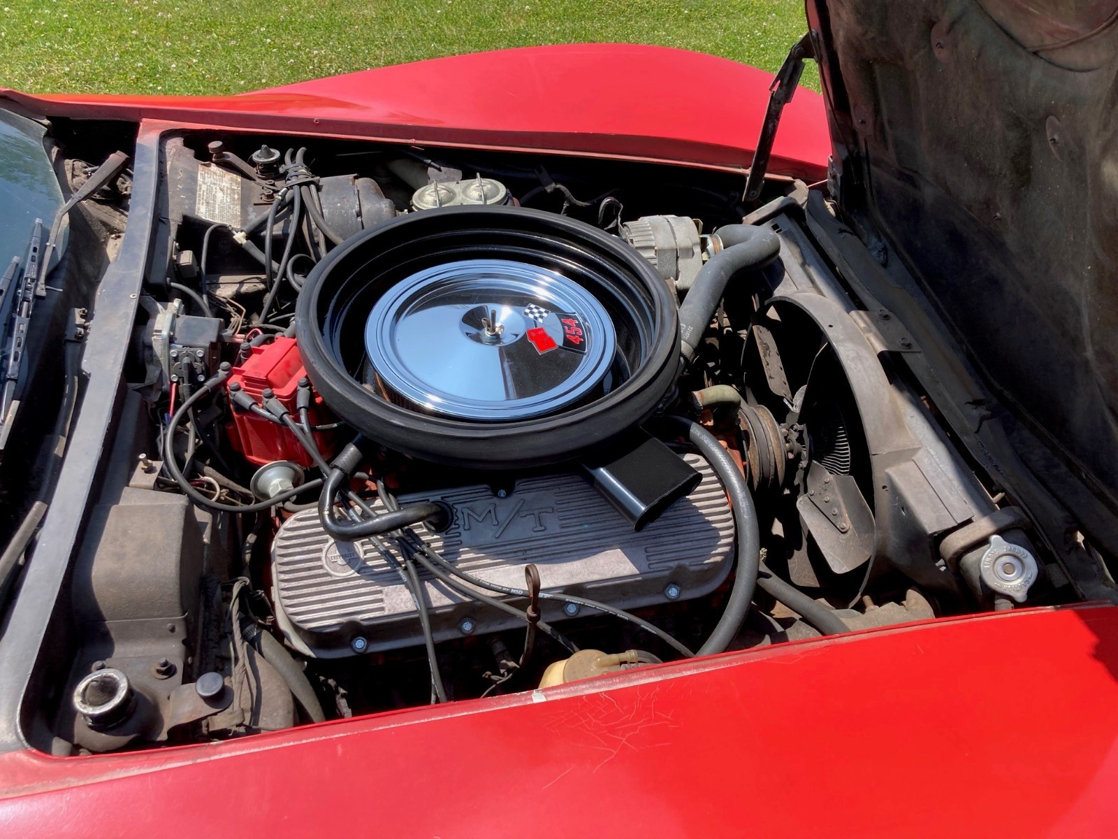 1973 Red Chevrolet Corvette   | C3 Corvette Photo 7