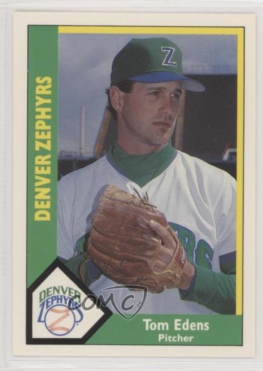 1990 CMC AAA/ProCards A & AA Packs Tom Edens #29 00ah