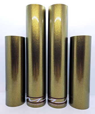 Fork Skins Graphics Cover Glossy Aged Gold Decals Husaberg FE 250 350 450 501