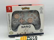 PowerA Nano Enhanced Wireless Controller for Nintendo Switch - Pikachu Garden