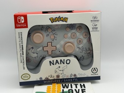 PowerA Nano Enhanced Wireless Controller for Nintendo Switch - Pikachu Garden